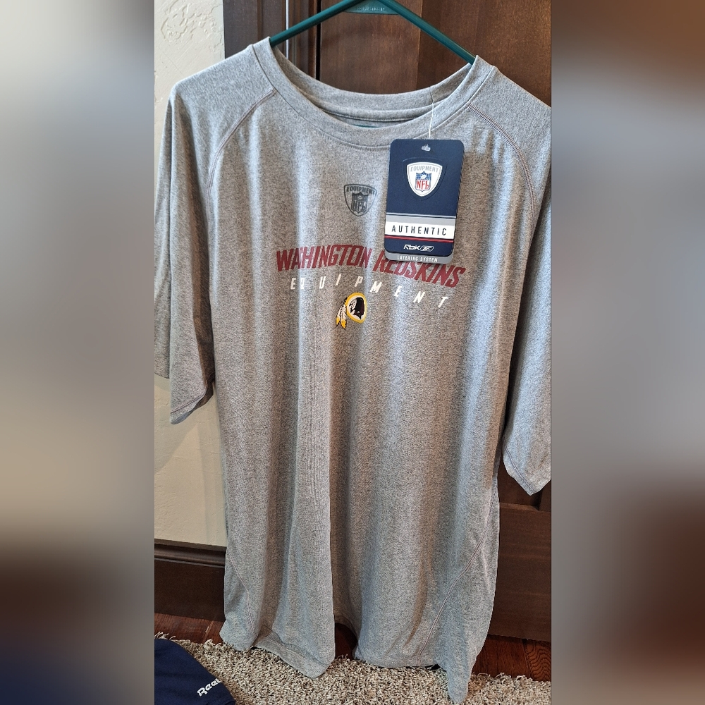 Reebok Gray Washington Football Team Tee